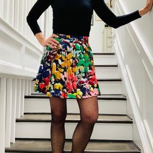 💥3/30$💥JCrew  mini pleated silk